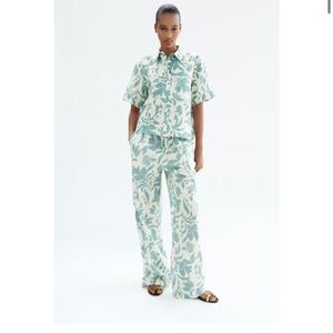 Zara Floral Print Beach Set Size S